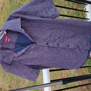 Axist Men's Large Semi-Floral Patterned Shirt (Date Ready!)